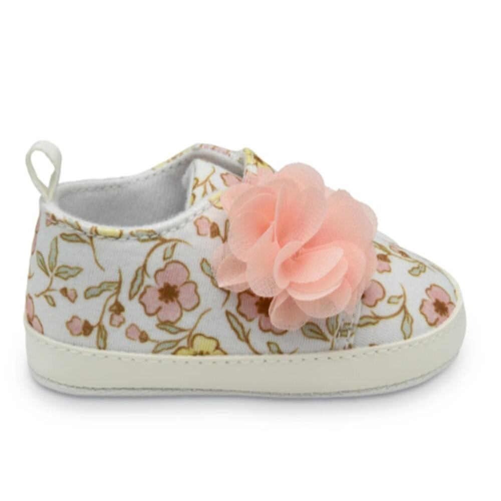 Carter's Child of Mine Baby Girl Plume Sneaker Size 0-3 Months NEW NWT